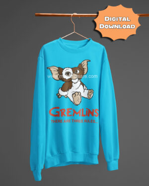 Gizmo Down Gremlins Vector