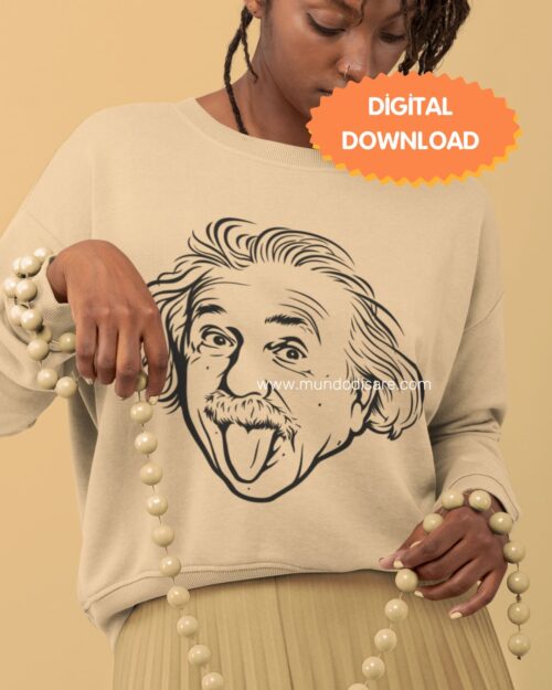 Albert Einstein Vector