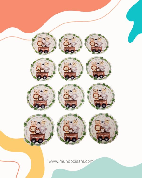 Stickers Redondos Glossy - Imagen 4