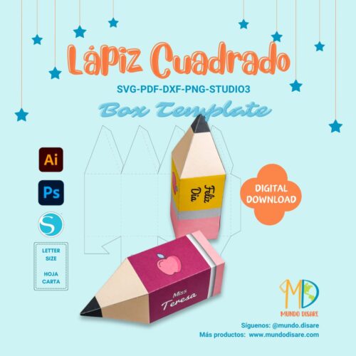 lapiz cuadrado