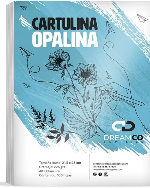 Cartulina Opalina T/carta 225grs