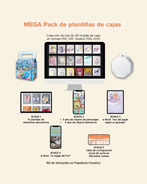 Mega Pack Plantillas de Cajas