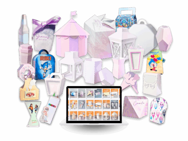 Mega Pack Plantillas de Cajas - Imagen 3