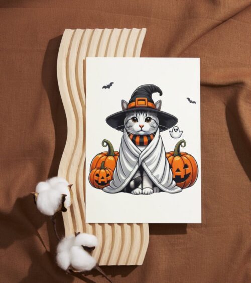 Gatos Halloween Cliparts - Imagen 10