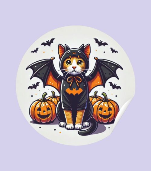 Gatos Halloween Cliparts - Imagen 9