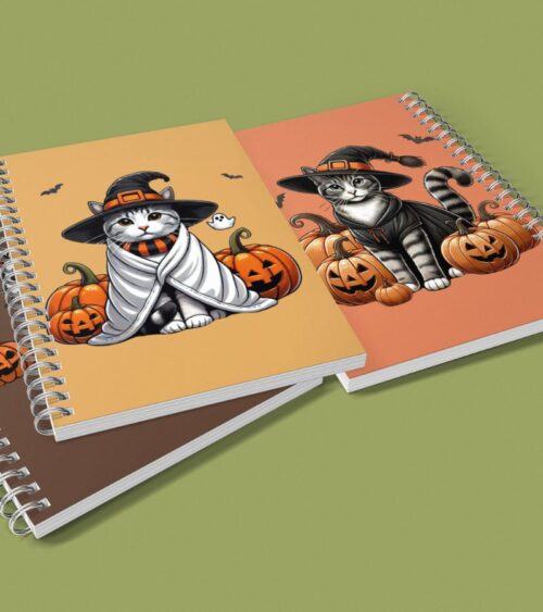 Gatos Halloween Cliparts - Imagen 4