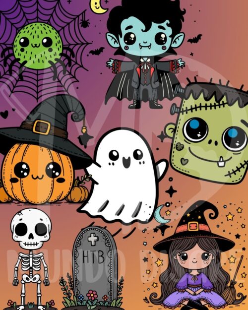 Tierno Halloween Cliparts