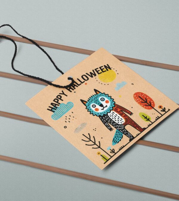 Etiquetas de regalo para Halloween - Imagen 7