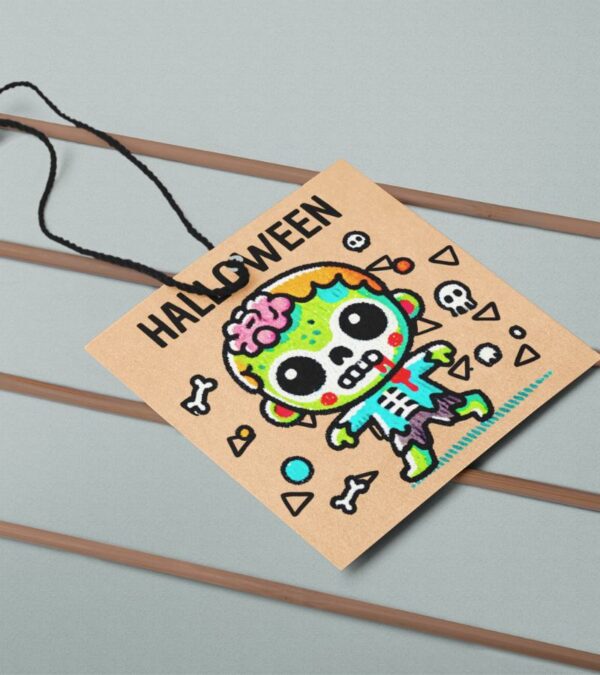 Etiquetas de regalo para Halloween - Imagen 4