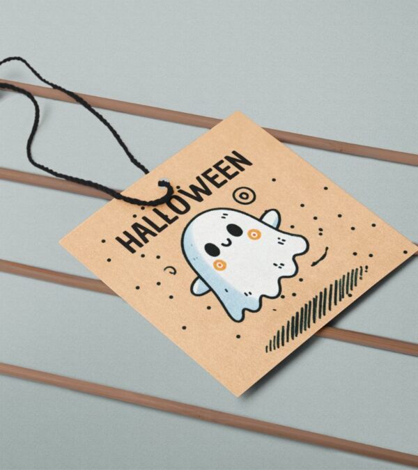 Etiquetas de regalo para Halloween - Imagen 2