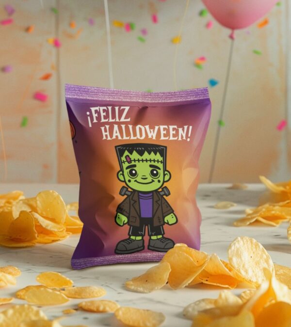 4 Chip Bag Halloween Imprimibles - Imagen 3