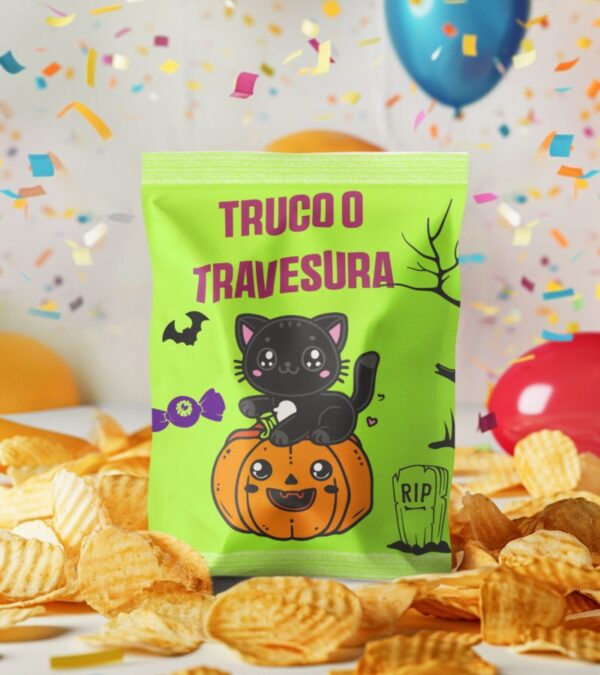 4 Chip Bag Halloween Imprimibles - Imagen 2