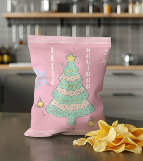 Chip Bags Navidad Imprimibles - Imagen 3