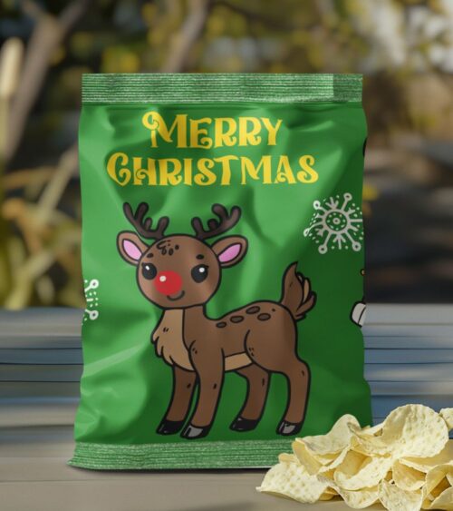 Chip Bags Navidad Imprimibles