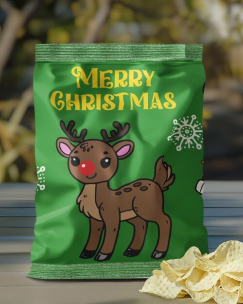 Chip Bags Navidad Imprimibles