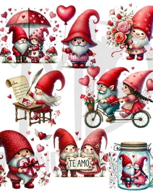 gnomos san valentin