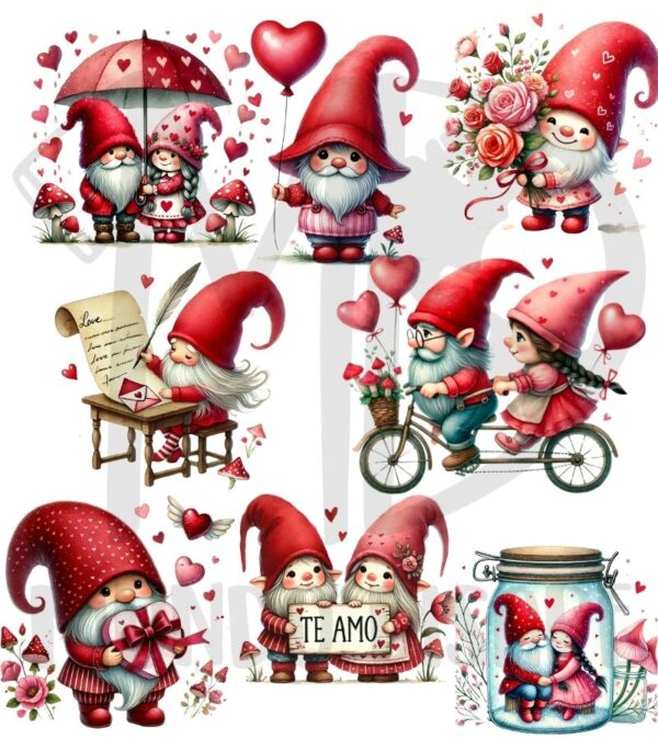 gnomos san valentin