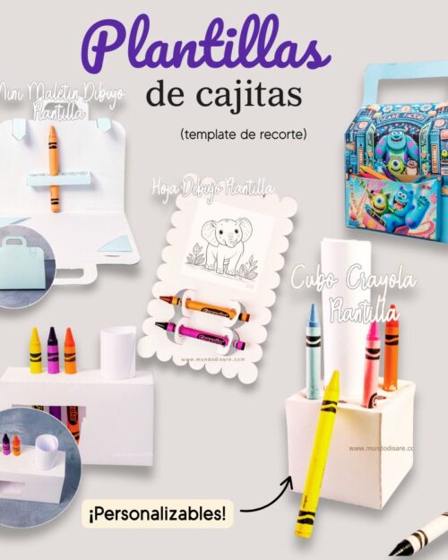 Bundle de Plantillas de Caja para Niños