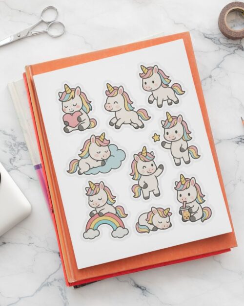 Stickers de Unicornios