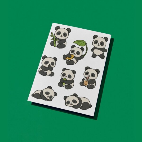 Stickers de Pandas