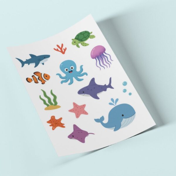 Stickers de Animales Marinos
